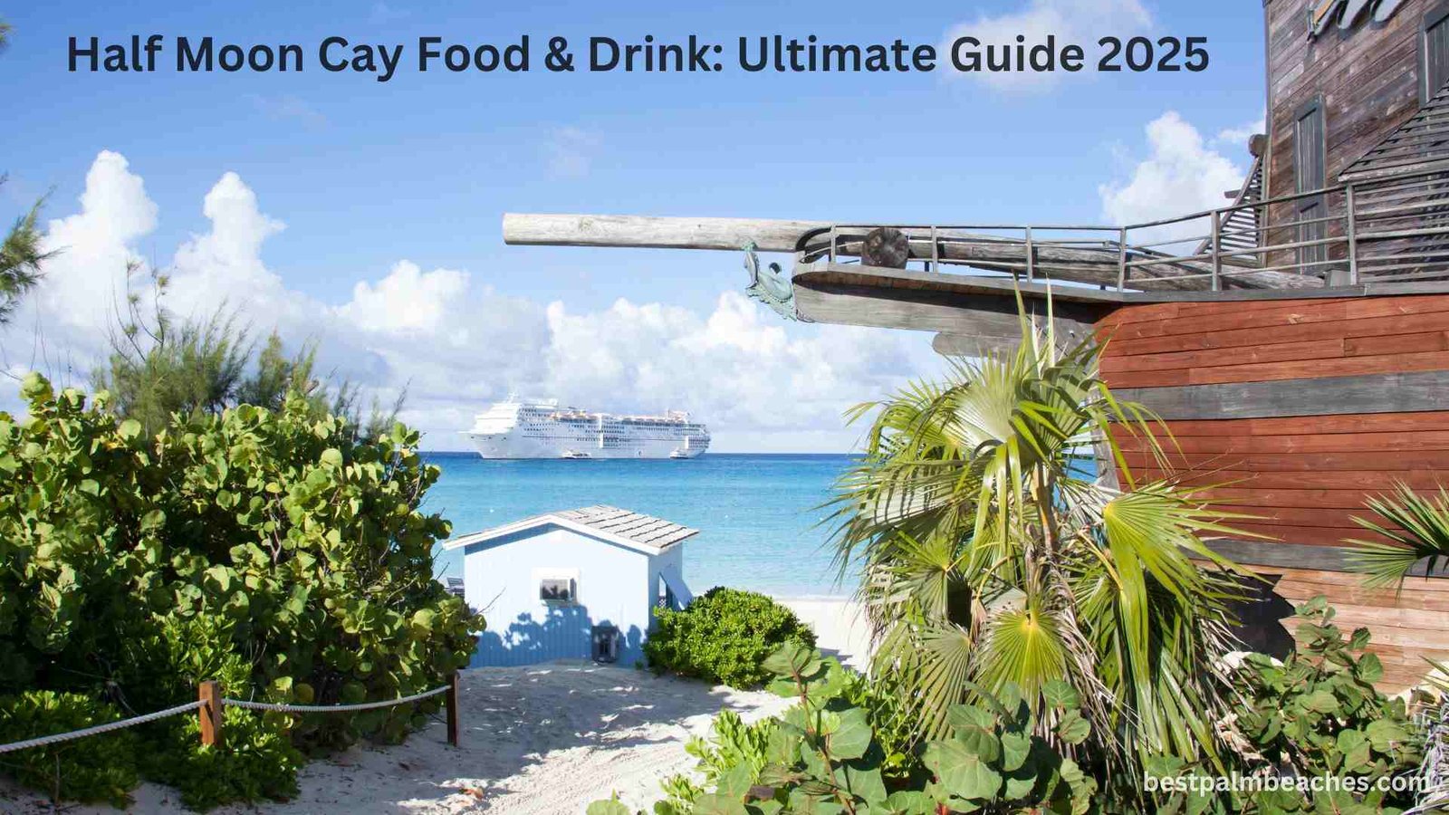 half moon cay food